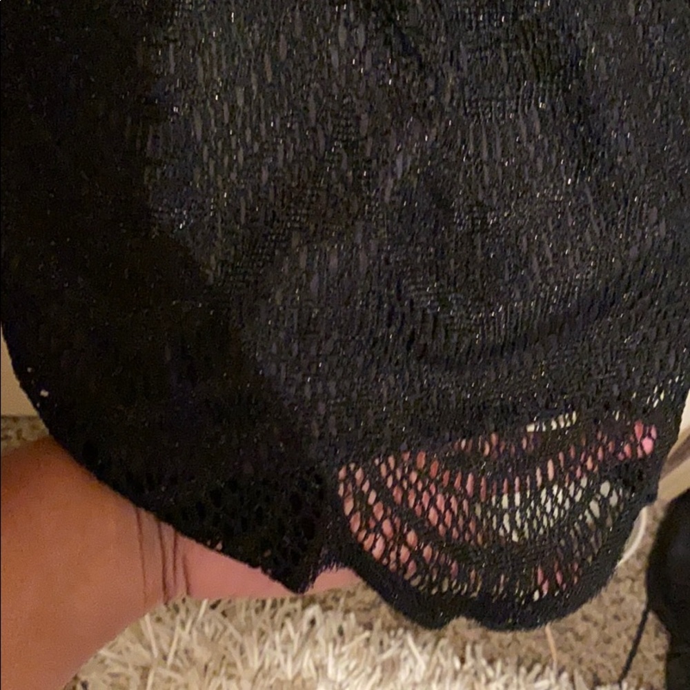 Black shimmery dress sz 1x - Picture 4 of 6